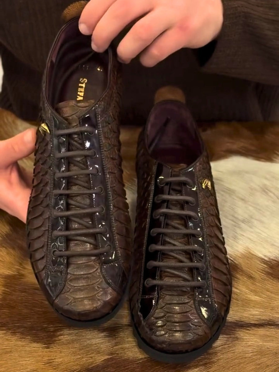 Vintage Python Leather Shoes