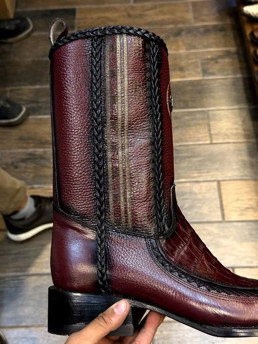 Men's Genuine Ostrich Leather Boots(Buy 2 Free Shipping✔️)