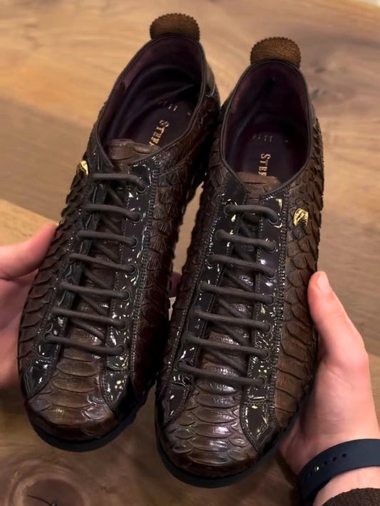 Vintage Python Leather Shoes