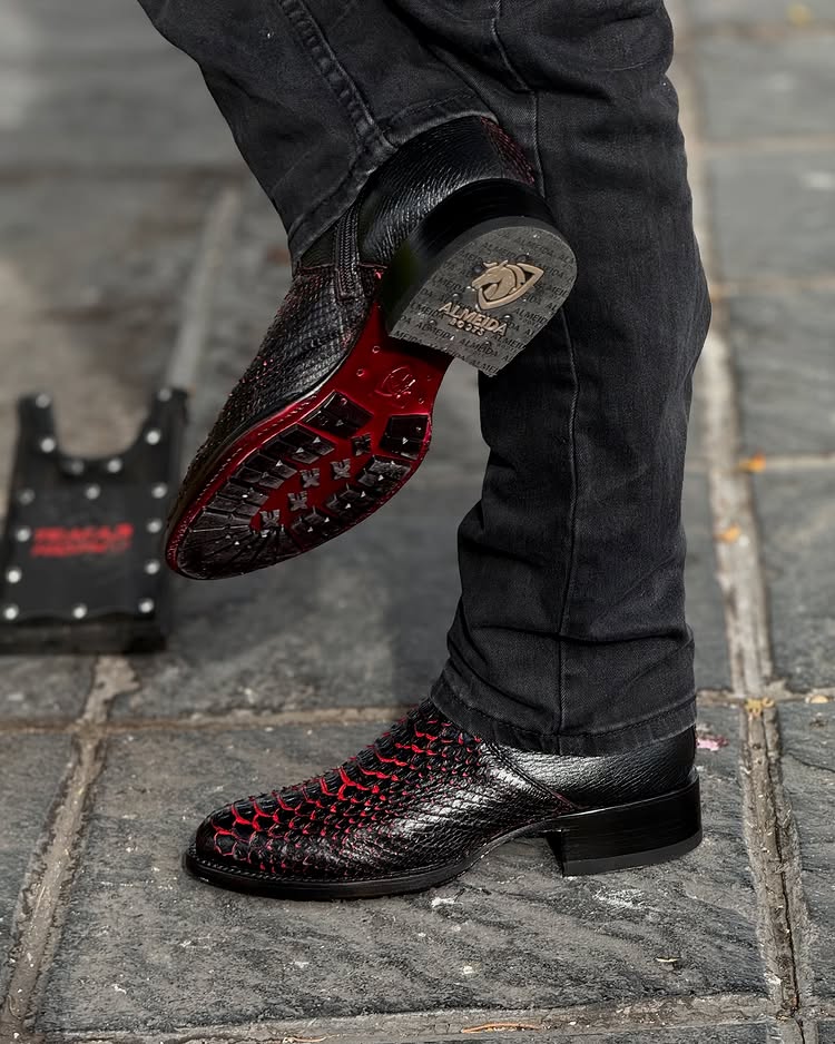 Red Wicked Lucchesse Booties