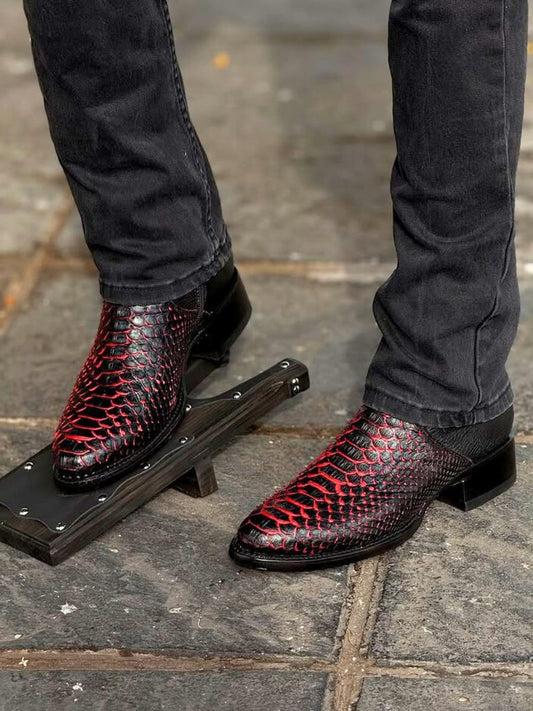 Red Wicked Lucchesse Booties