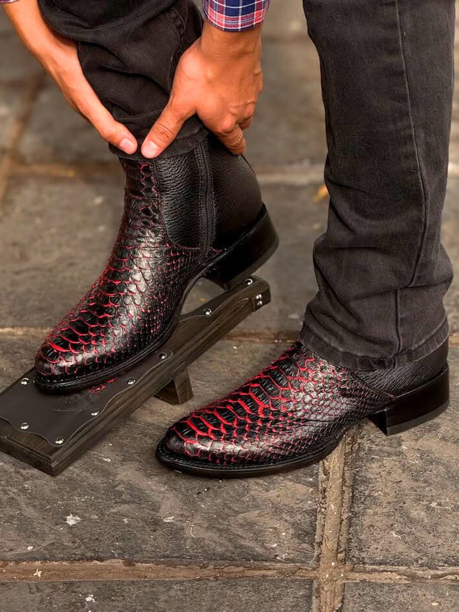 Red Wicked Lucchesse Booties