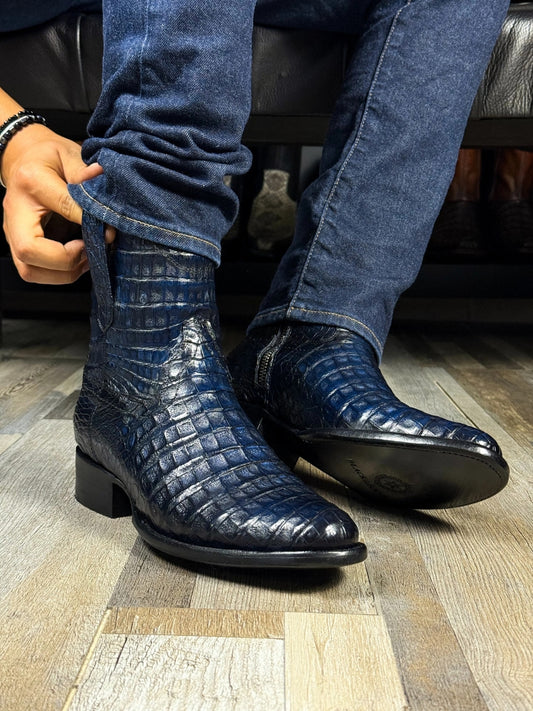 (⏰New Arrivals Promotion $20 OFF) Full Crocodile Boots Oval