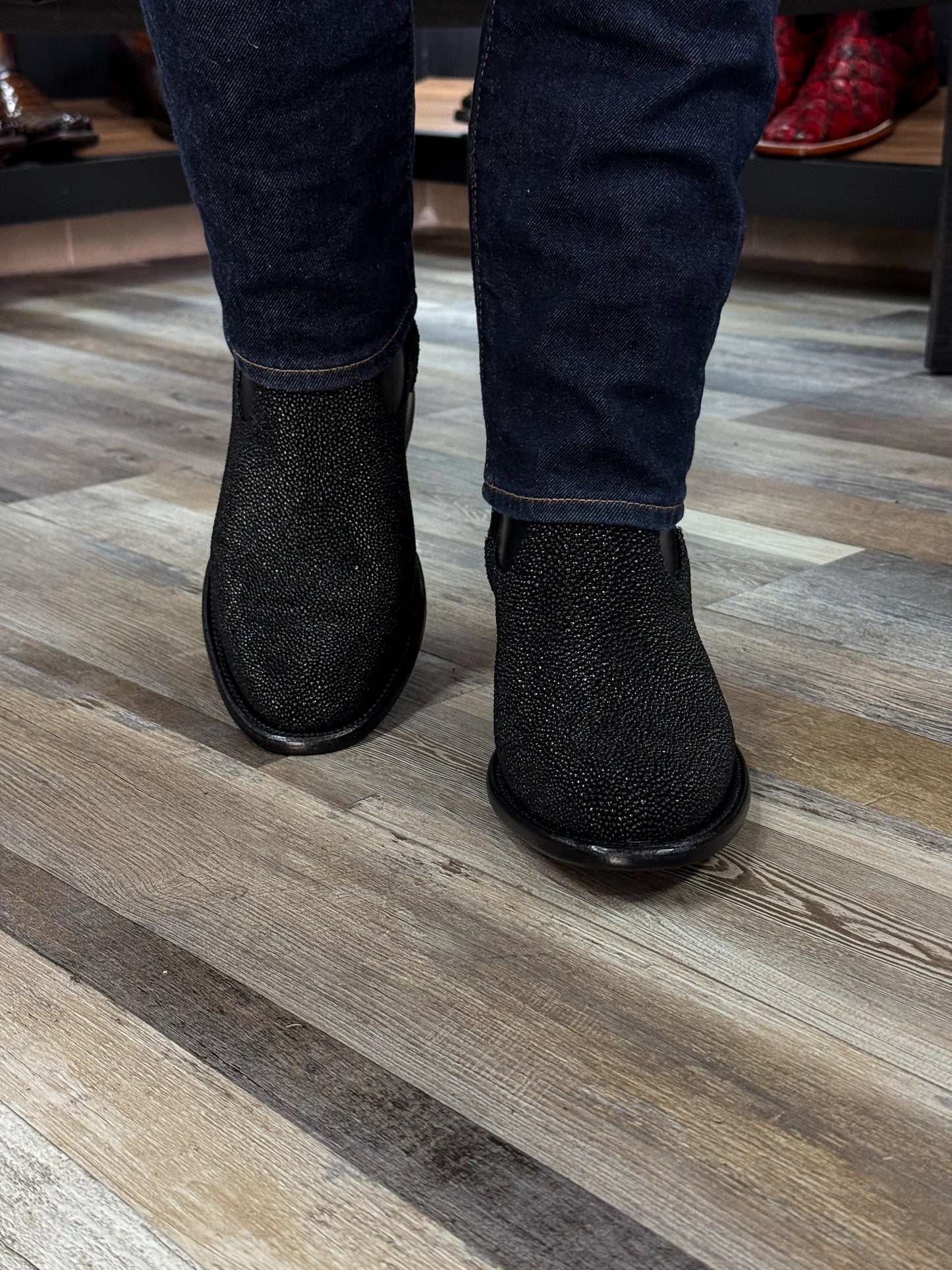 Christian Stingray Skin Boots