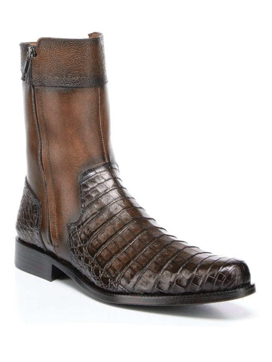 Classic Crocodile Casual Boots
