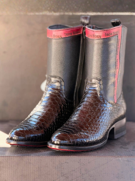 Men's Authentic Python Leather Boots