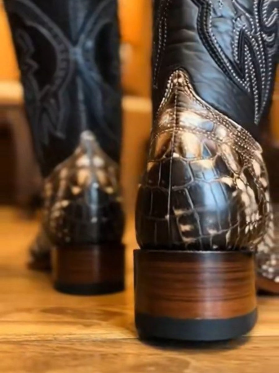 Sturgeon Leather Western Cowboy Boots