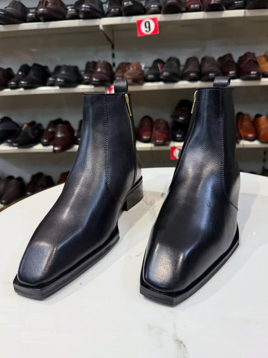 Premium Square Toe Chelsea Boot