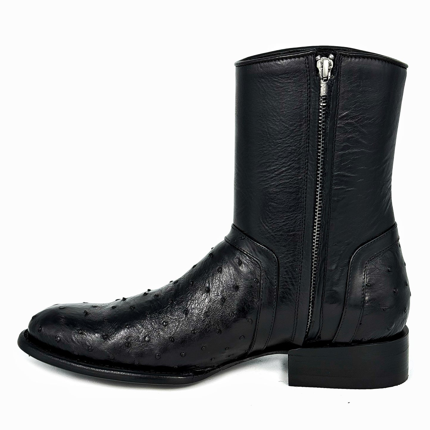 (⏰New Arrivals Promotion $20 OFF) Sebastian Ostrich Print Boots