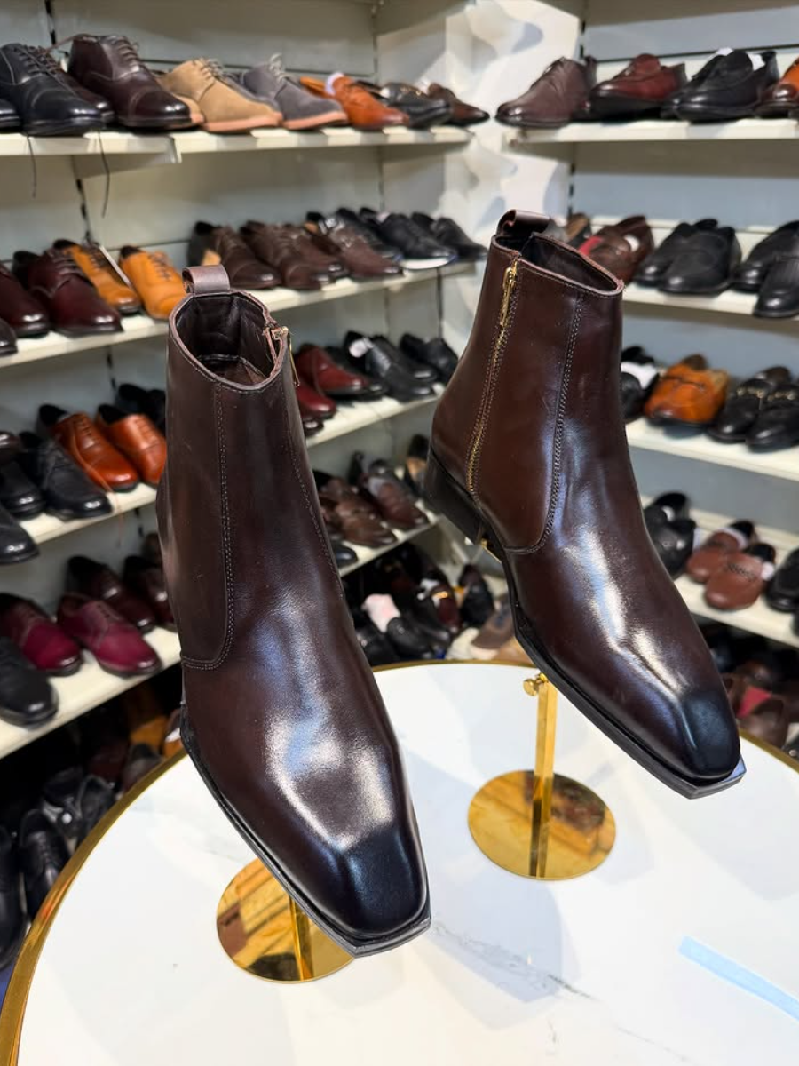 Premium Square Toe Chelsea Boot