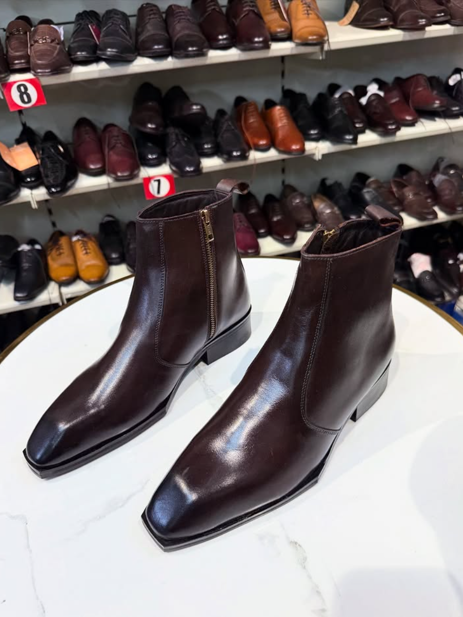 Premium Square Toe Chelsea Boot