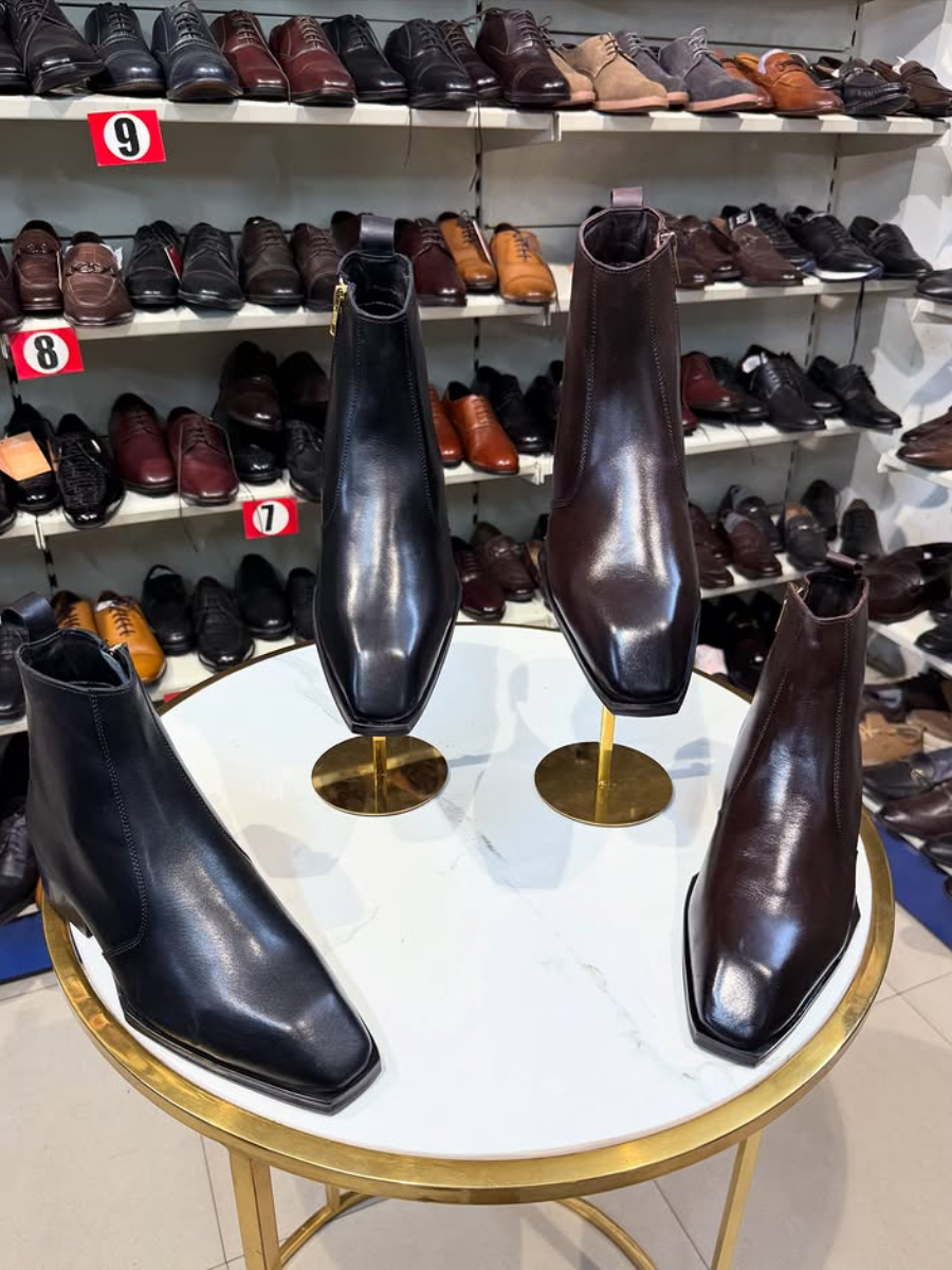 Premium Square Toe Chelsea Boot