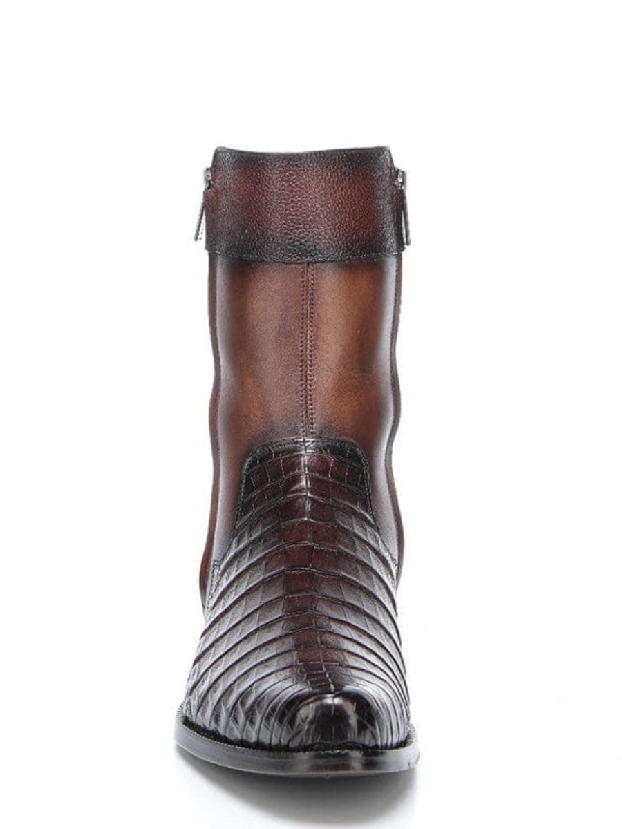 Classic Crocodile Casual Boots