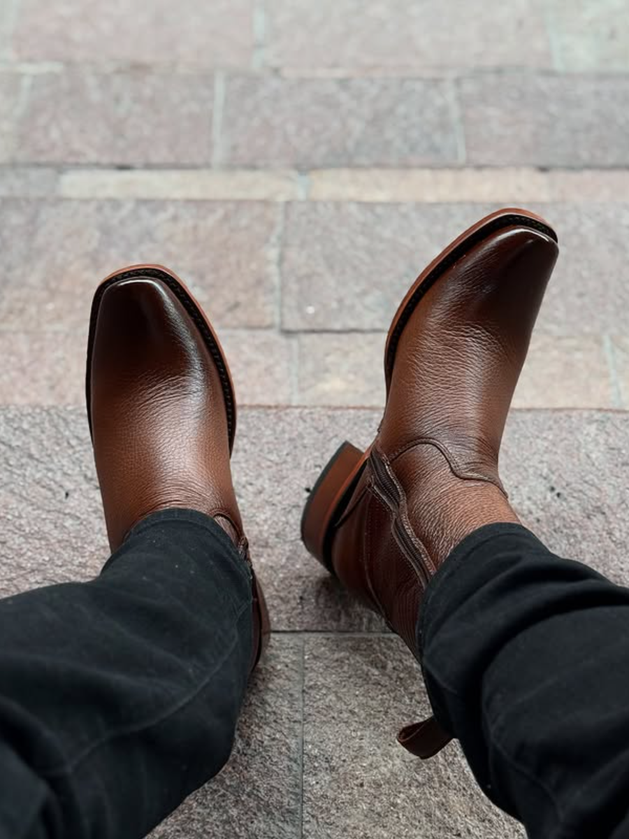 (⏰New Arrivals Promotion $20 OFF) Deerskin Cowboy Boots