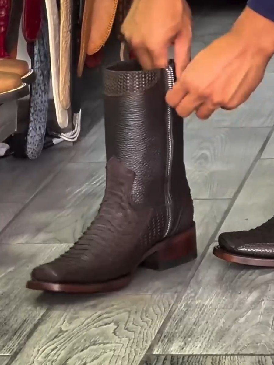 (⏰New Arrivals Promotion $20 OFF)Brown Handmade Leather Boots